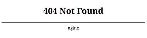 nginx-404