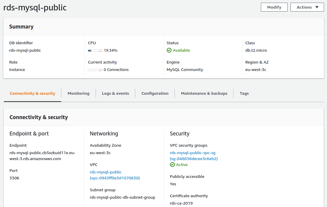 Terraform Rds Aurora Example