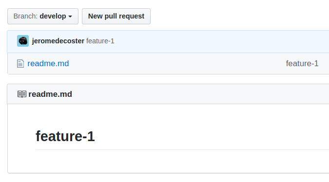 git-flow + github | Jérôme Decoster